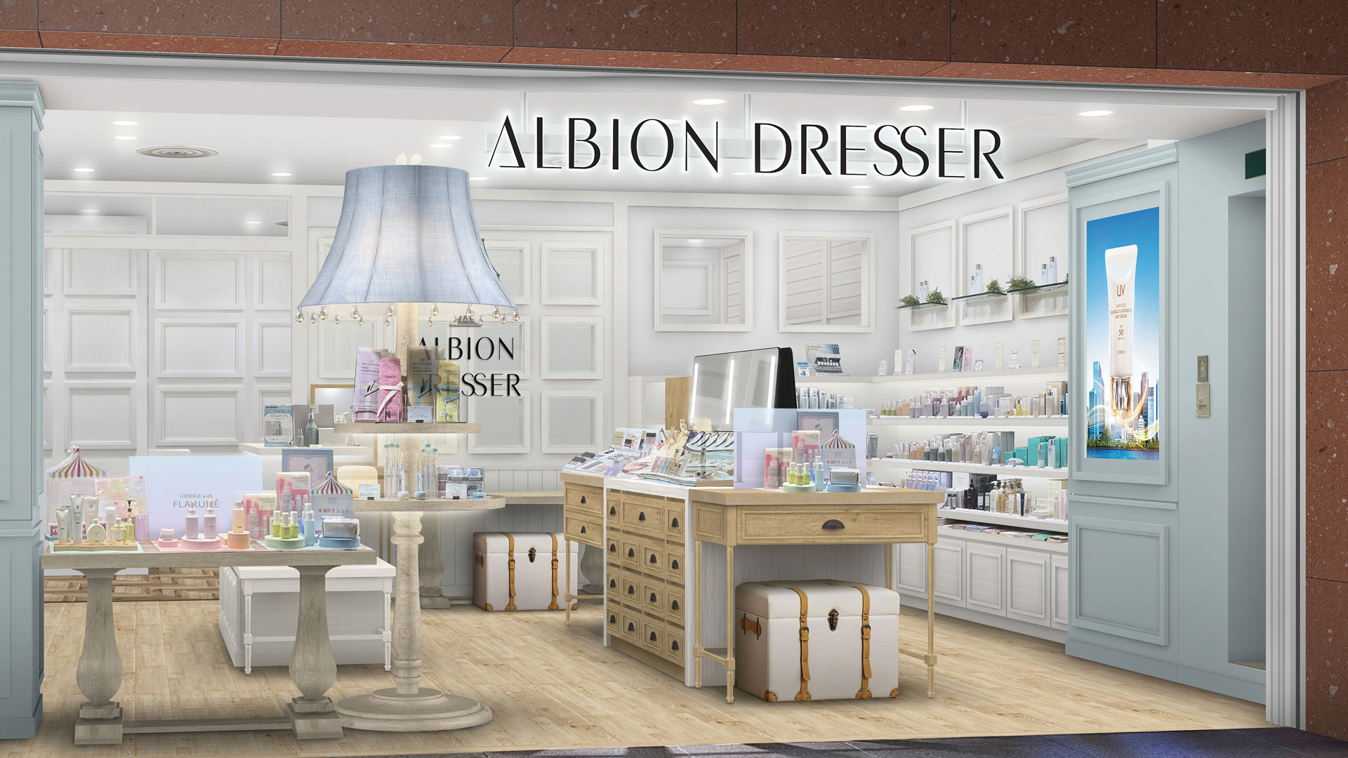 ALBION DRESSER 福岡天神店 店舗改装に伴う一時休業とリニューアル